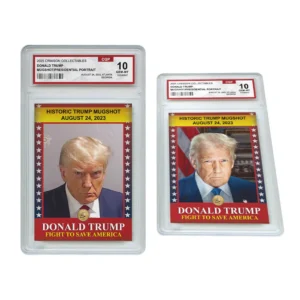 3D Trading Card Mugshot/Presidential Portrait