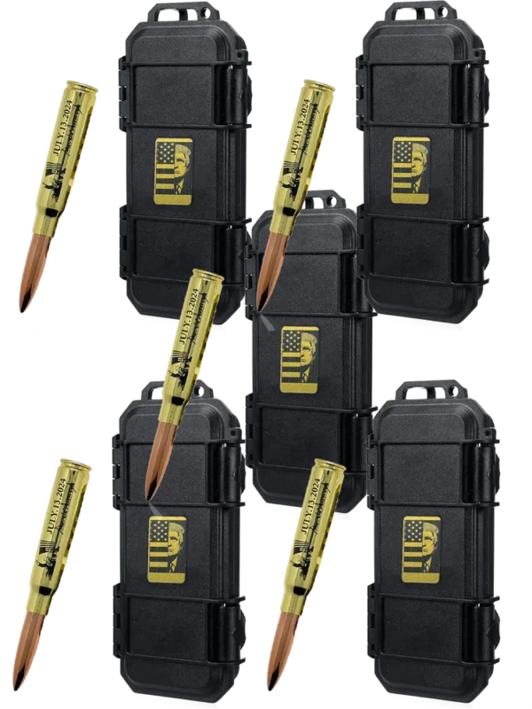 5 x Donald Trump Pen Brass Bullet Pens